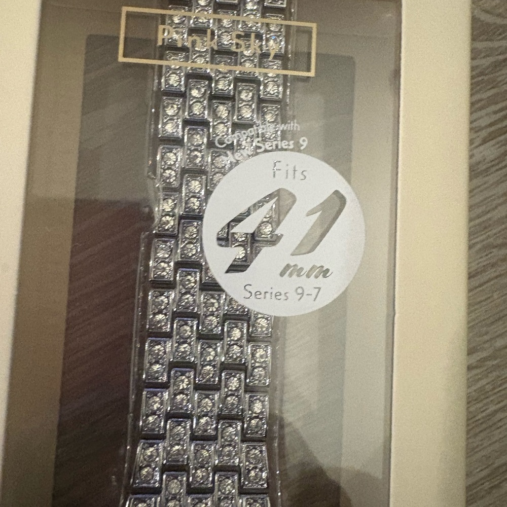 Silver Smartwatch Case for Apple Series 9